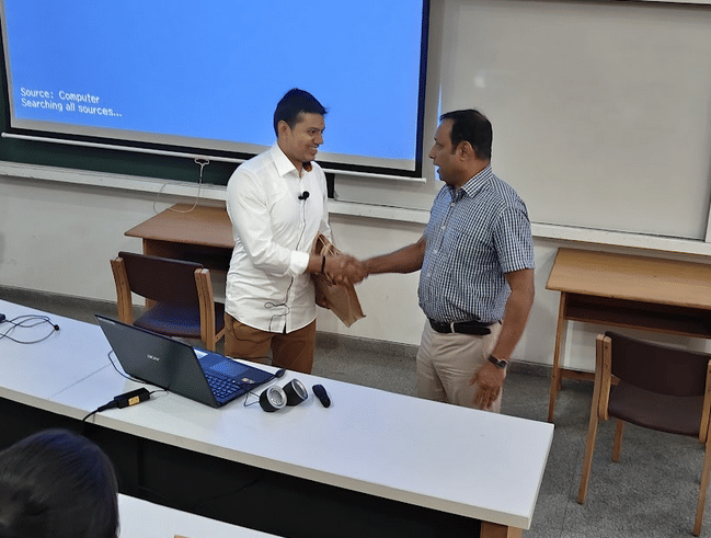 MYRA School of Business Mysore Adarsh and Nitin photo 19